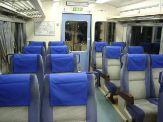 JR四国　特急用指定席・自由席サボ（キハ181系、キハ185系） JR四国 特急用指定席・自由席サボ（キハ181系、キハ185系